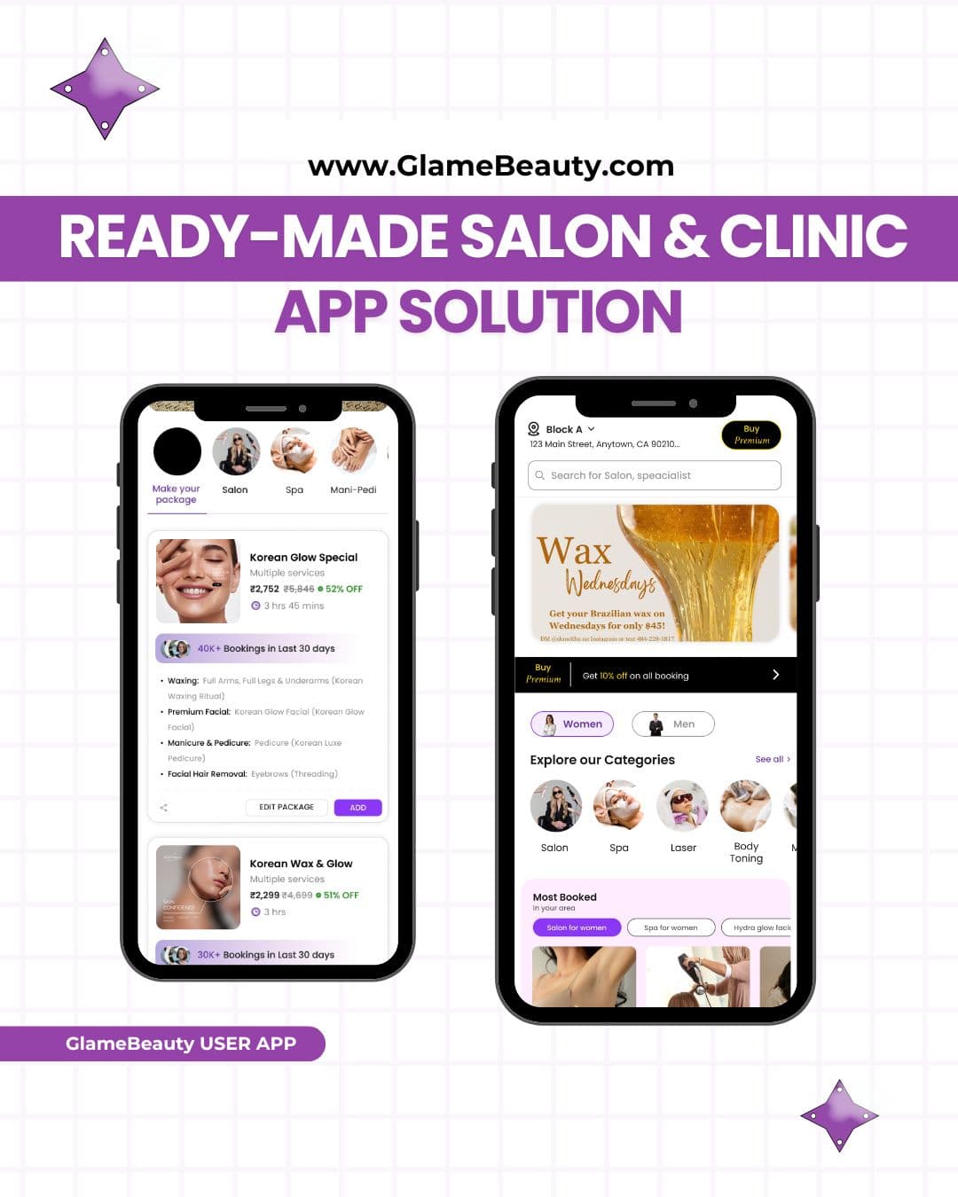 Salon Management App Preview